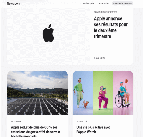 La stratégie du blog d'entreprise d’Apple 
