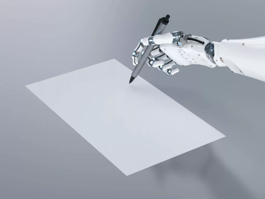 En rédaction web, l'IA n'est pas dotée de compétences émotionnelles ce qui rend ses textes peu intéressants. 