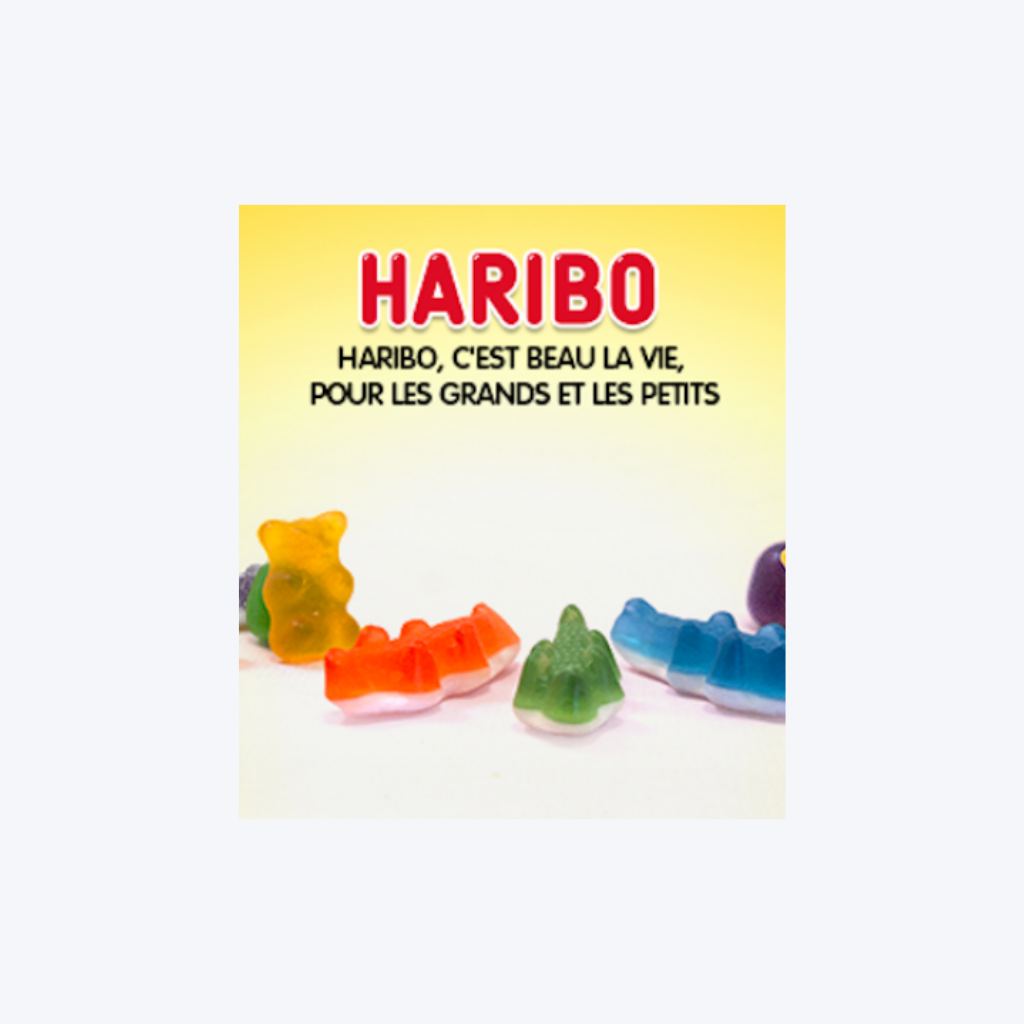 Titre accrocheur Haribo