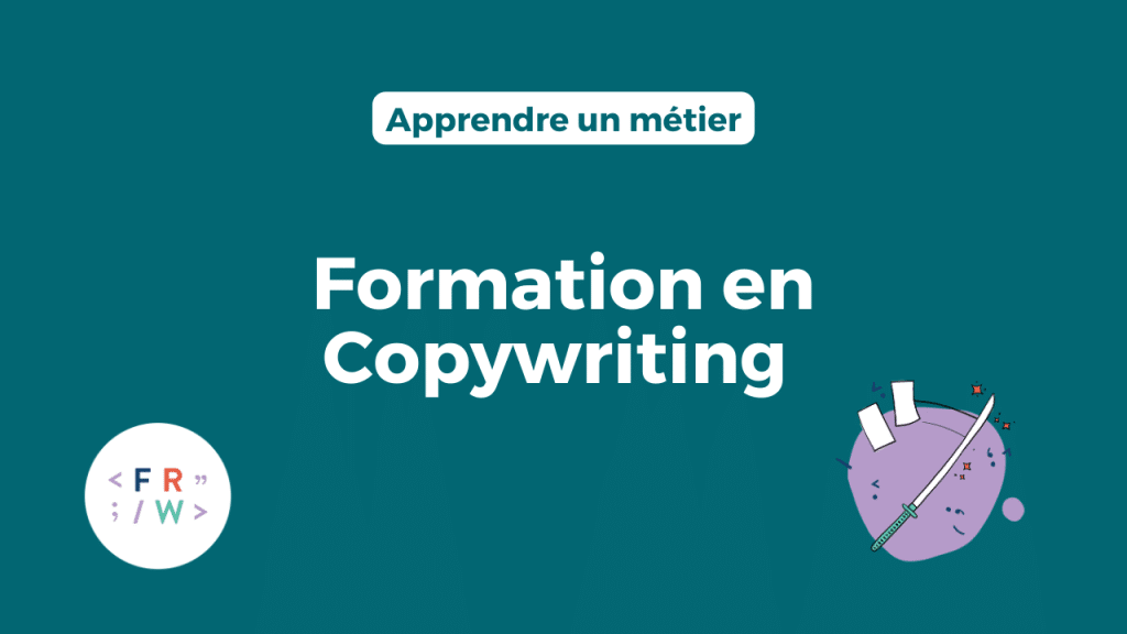 Formation Rédaction Web programme Copywriting.