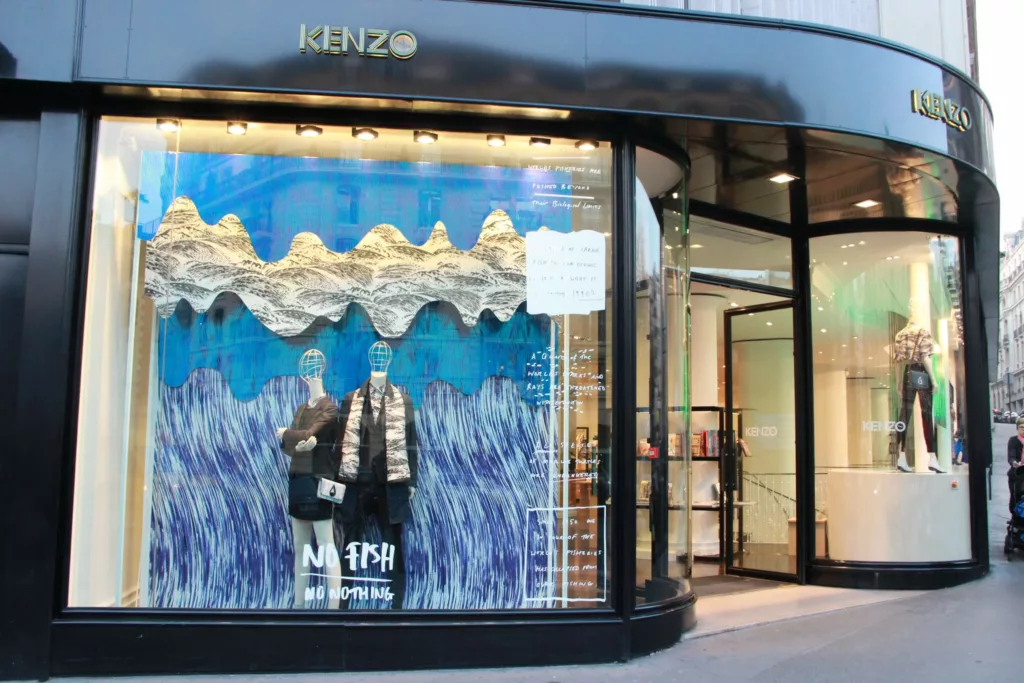 Événement de brand experience organisé par la marque Kenzo.