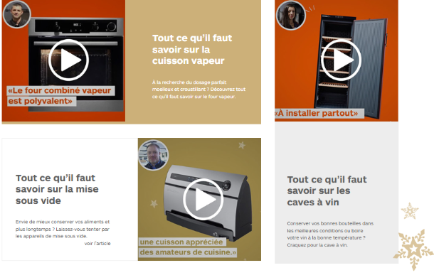 La ligne éditoriale du blog d'entreprise de Boulanger