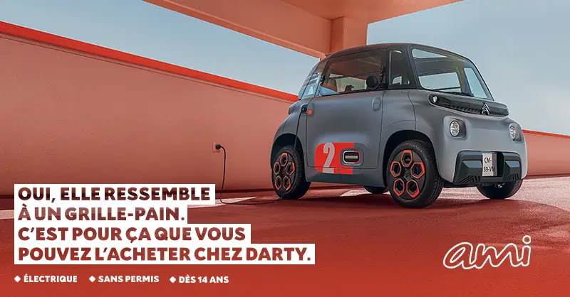 Copywriting : Citroen Ami