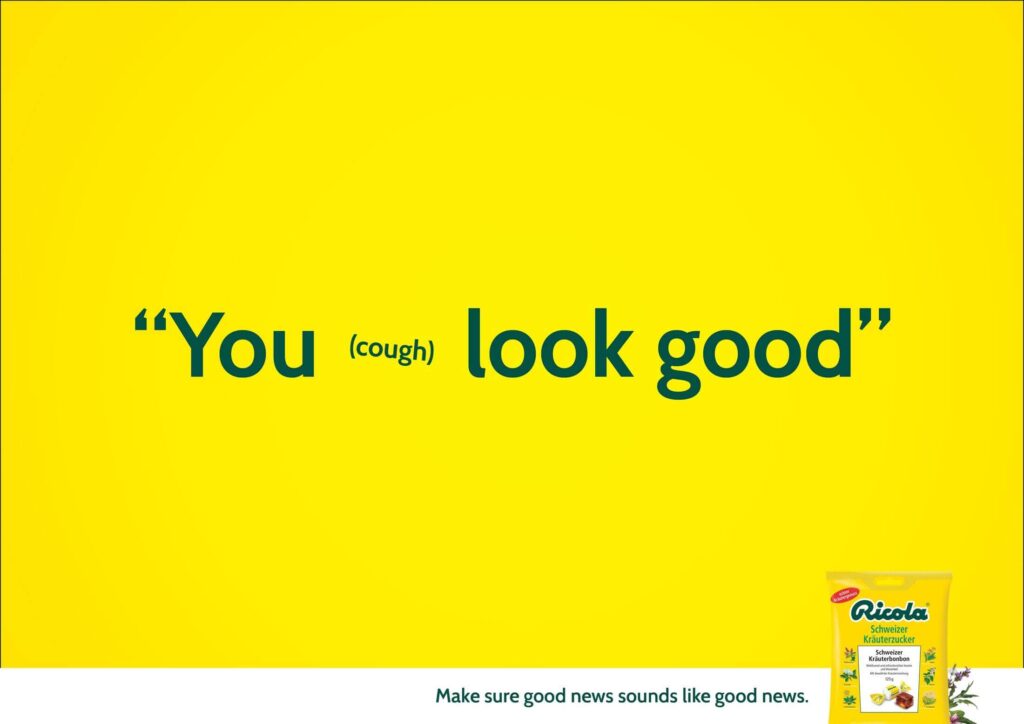 Copywriting : Ricola